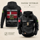 Personalized Denmark Soldier/Veteran With Rank And Name Vintage Hoodie All Over Printed - 17273088