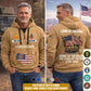 Marines Battalions - Land Of The Free Home Of The Brave – Personalized Zip Hoodie Multicolor, Custom Rank Unit Military Branch Zip Hoodie Multicolor, 250th USA, 4th of July - 17700768