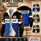 Personalized Belgium Soldier/Veteran Heavy Fleece Jacket All Over Printed - QK1780358407