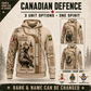 Personalized Canada Soldier/Veteran with Name & Rank Hoodie All Over Printed - QK1779148808
