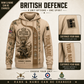 Personalized UK Soldier/Veteran with Name & Rank Hoodie All Over Printed - QK1779148816