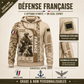 Personalized France Soldier/Veteran with Name & Rank Hoodie All Over Printed - QK1779148819