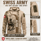 Personalized Swiss Soldier/Veteran with Name and Rank Hoodie All Over Printed - QK1779148827