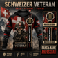 Personalized Swiss Soldier/Veteran with Name & Rank Hoodie All Over Printed - QK1779321609
