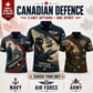 Personalized Canada Soldier/Veteran with Name and Rank Polo All Over Printed - QK1779494405