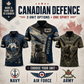 Personalized Canada Soldier/Veteran with Name and Rank Polo All Over Printed - QK1779494406