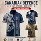 Personalized Canada Soldier/Veteran Camo with Name and Rank Polo All Over Printed - QK1779408005