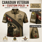 Personalized Canada Soldier/Veteran with Name and Rank Polo All Over Printed - QK1779753611