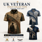 Personalized UK Soldier/Veteran with Name and Rank Polo All Over Printed - QK1779753615
