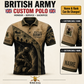 Personalized UK British Army Soldier/Veteran with Name and Rank Polo All Over Printed - QK1779753617