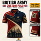 Personalized UK British Army Soldier/Veteran with Name and Rank Polo All Over Printed - QK1779753618