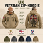 Personalized UK Soldier/Veteran Tactical Zip Hoodie - QK1779926402
