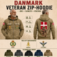 Personalized Denmark Soldier/Veteran Tactical Zip Hoodie - QK1779926402