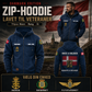 Personalized Denmark Soldier/Veteran Tactical Zip Hoodie, Once A Soldier, Always A Soldier - QK1780012801