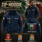 Personalized Italy Soldier/Veteran Tactical Zip Hoodie, Once A Soldier, Always A Soldier - QK1780012801