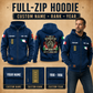 Personalized Italy Soldier/Veteran Tactical Zip Hoodie, I Am A Veteran - QK1780012802