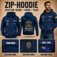 Personalized Australia Soldier/Veteran Tactical Zip Hoodie, I Am A Veteran - QK1780012802