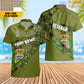 Personalized Denmark Soldier/ Veteran Camo With Name And Rank Hawaii Shirt 3D Printed - 17062272