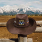 Air Force Badge - Personalized US Soldier/ Veteran With Rank, Name and Year Cowboy Hat - 1776902402