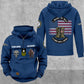 Navy Badge - Personalized US Soldier/ Veteran Vintage Hoodie All Over Printed - 17494272