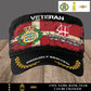 Personalized Denmark Soldier/ Veteran With Name, Year And Rank Military Cap - 17493408