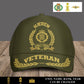 Personalized Rank, Year And Name Denmark Soldier/Veterans Baseball Cap - 17537472