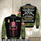 Personalized Denmark Soldier/Veteran with Name and Rank Bomber All Over Printed - 17410464