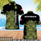 Personalized Denmark Soldier/Veteran with Name and Rank POLO All Over Printed - 17476992