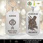 Personalized Denmark Soldier/Veteran with Rank, Name & Year Dog Tag Necklace - 1763942401