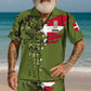 Personalized Denmark Soldier/ Veteran Camo With Rank Combo Hawaii Shirt + Short 3D Printed - 16989696