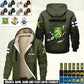 Personalized Finland Soldier/ Veteran With Name And Rank Hoodie Zip Velvet Coat - 17367264