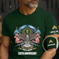 Army Division - Personalized Name US Soldier/ Veteran T-Shirt - 1776384002