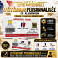 Personalized France Soldier/ Veteran With Rank, Name And Year Aluminum Wallet Card - 17671392