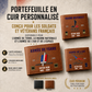 Personalized France Soldier/ Veteran With Rank, Year And Name Leather Wallet - 17441568