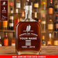 Personalized France Soldier/ Veteran With Rank, Name And Year Whiskey Bottle Glass - 17727552