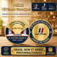 Personalized France Veteran/ Soldier With Rank, Name And Year Challenge Coin - 17731008