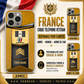 Personalized France Soldier/Veterans With Rank And Name Phone Case Printed - 16980192