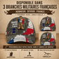 Personalized Rank And Name France Soldier/Veterans Baseball Cap - 17684352