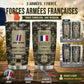 Verre personnalisé avec nom et grade de vétéran/soldat français - 17218656