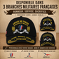 Casquette Française – Démobilisation Honorable – Nom, Année et Grade Personnalisés - 1758153601
