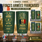 Personalized France Veteran/ Soldier With Rank, Year And Name Camo Tumbler - 17496864