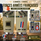Personalisierter französischer Veteran/Soldat mit Rang und Namen, Camouflage-Becher, komplett bedruckt – 2505230001