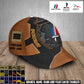 Personalized Rank, Year And Name France Soldier/Veterans Baseball Cap - 17373312