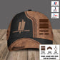 Personalized Rank, Year And Name France Soldier/Veterans Baseball Cap - 17376768