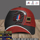 Personalized Rank  And Name France Soldier/Veterans Baseball Cap - 17375040