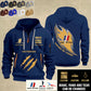 Personalized France Soldier/ Veteran With Name, Year And Rank Zip Hoodie Multicolor - 17365536
