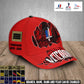 Personalized Rank, Year And Name France Soldier/Veterans Baseball Cap - 17375904
