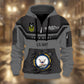 Navy Badge - Personalized US Soldier/ Veteran 3D Half-zip Hoodie -17508096