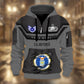 Air Force Badge - Personalized US Soldier/ Veteran 3D Half-zip Hoodie -17508096