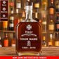 Personalized Germany Soldier/ Veteran With Rank, Name And Year Whiskey Bottle Glass - 17727552